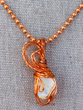 Load image into Gallery viewer, Dainty Copper Opal Necklace
