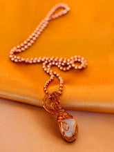 Load image into Gallery viewer, Dainty Copper Opal Necklace
