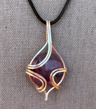 Load image into Gallery viewer, Silver Amethyst Necklace
