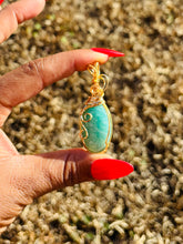 Load image into Gallery viewer, Gold Amazonite Necklace
