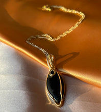 Load image into Gallery viewer, Gold Shungite Necklace
